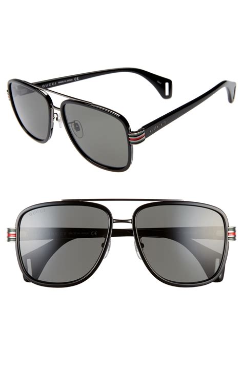 gucci solaire homme|Men's Designer Luxury Aviator Sunglasses .